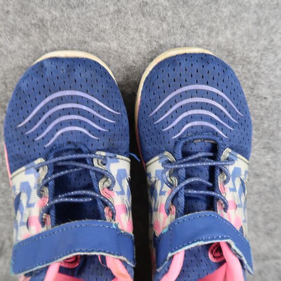 Athletic Works Shoes Toddler 11 Sneakers Casual Athletic Trainer Easy On Blue - Picture 7 of 12